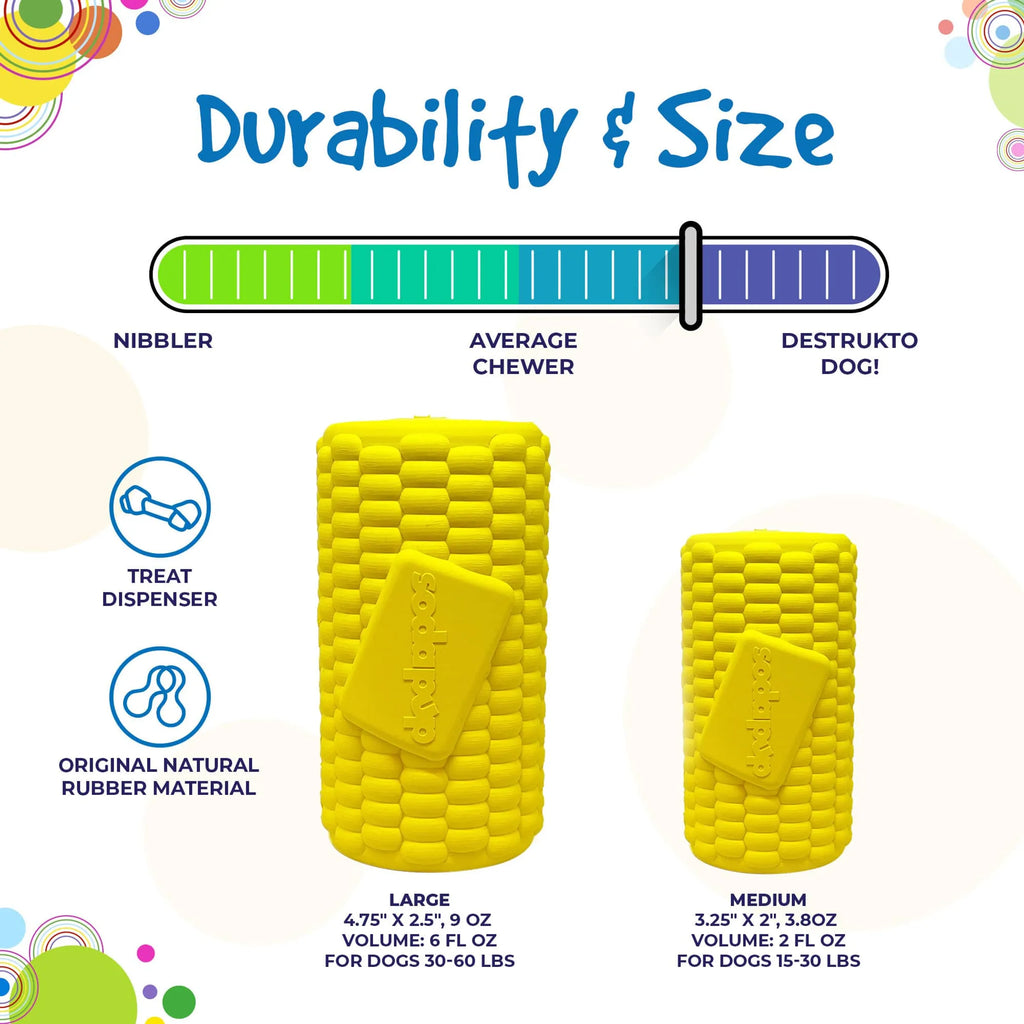 Corn on the Cob Treat Dispenser